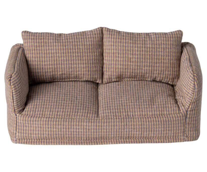 Miniatyr Soffa Randig