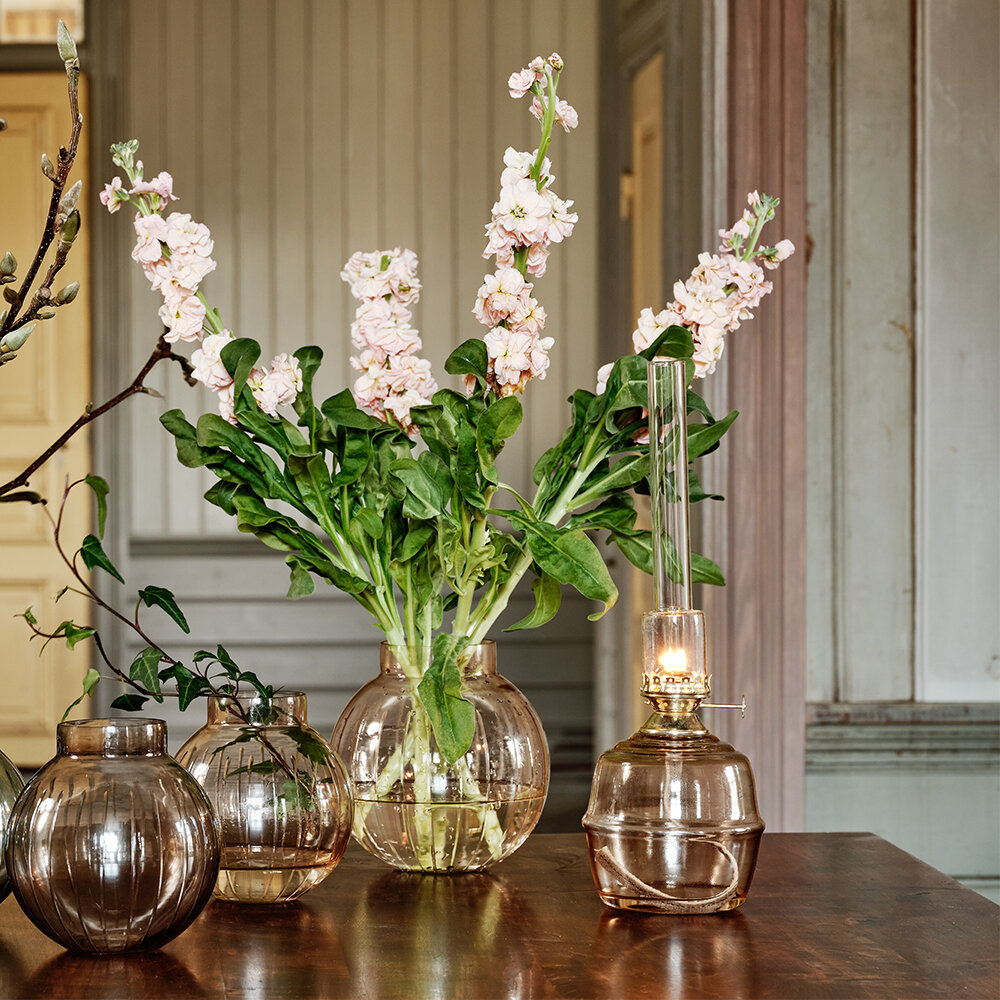 Fotogenlampa Majken Askrosa Mässing Stor