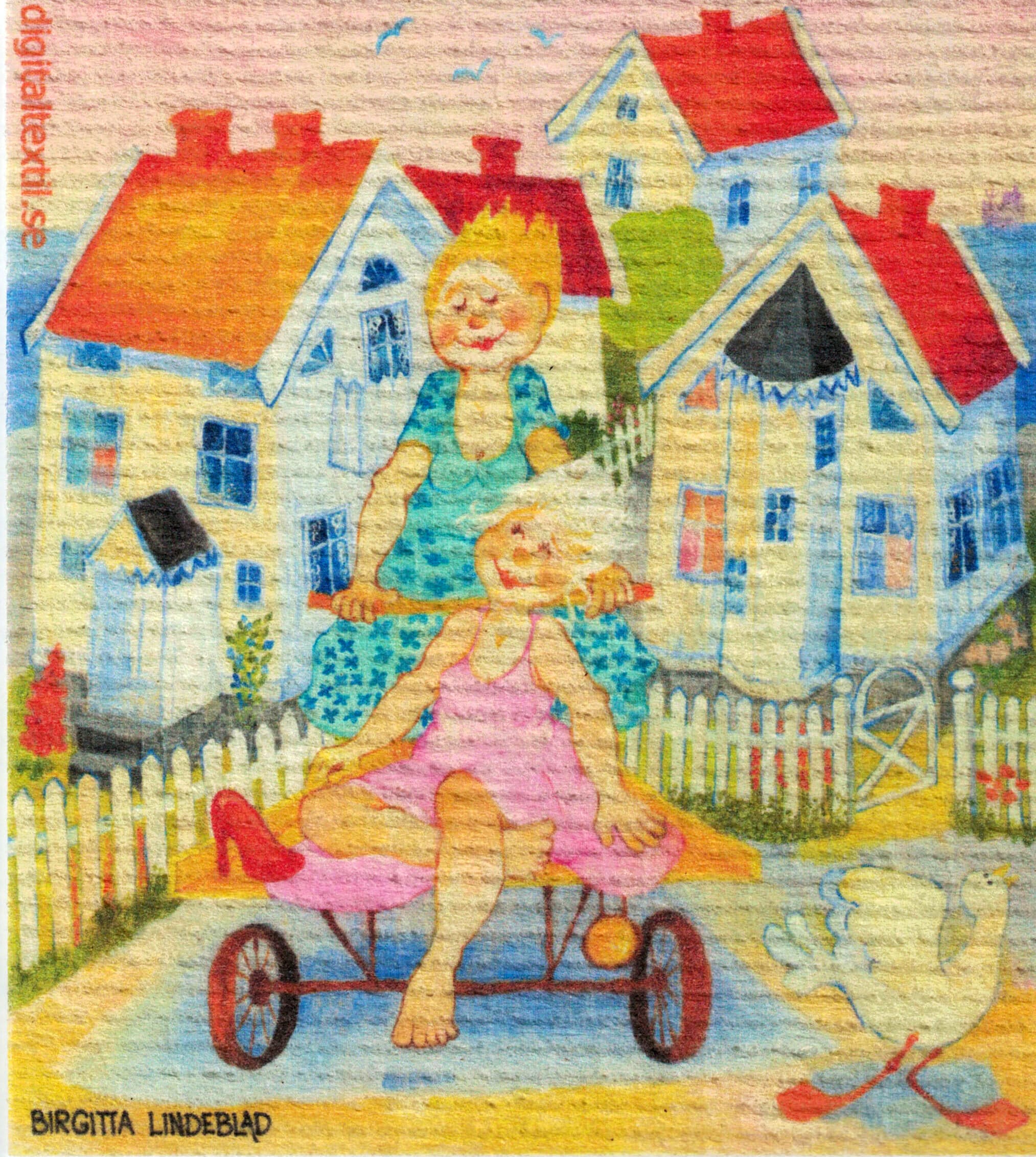 Disktrasa Sommargäster Birgitta Lindeblad