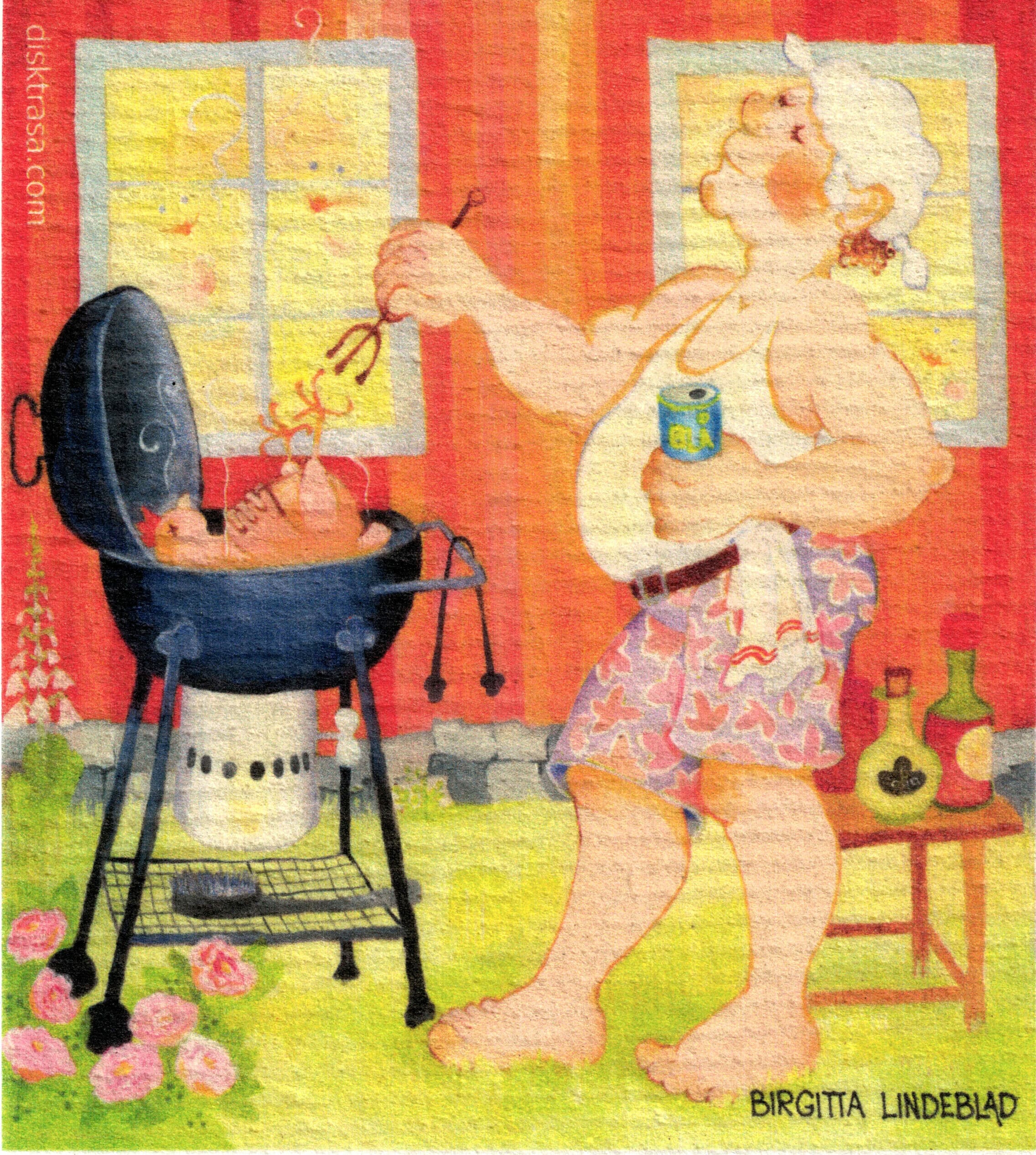 Disktrasa Grillmästaren Birgitta Lindeblad