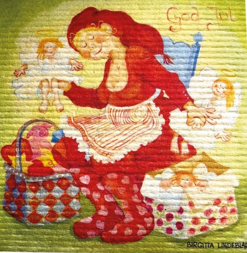 Disktrasa Fram Med Julsakerna Birgitta Lindeblad