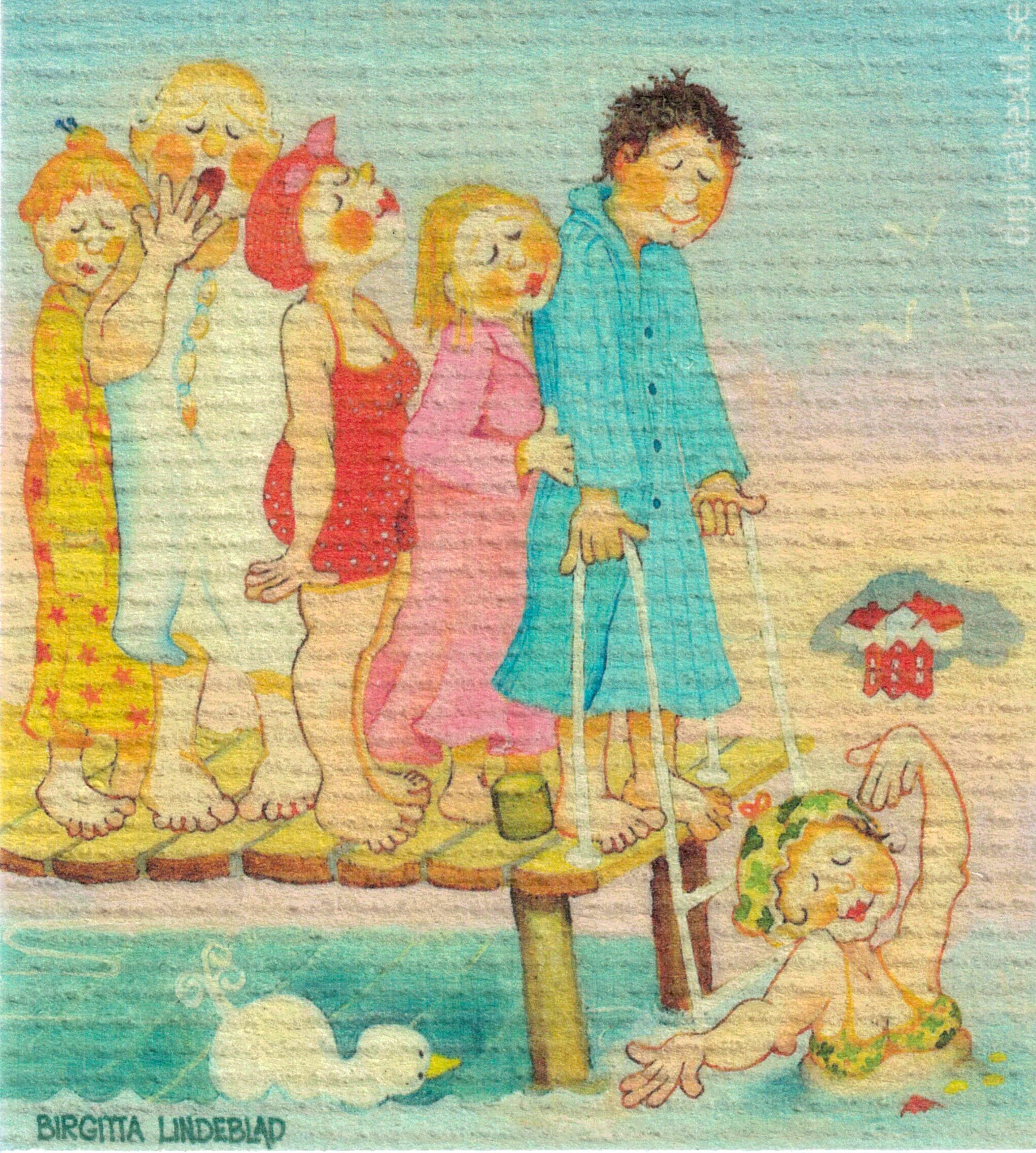 Disktrasa Morgondoppskön Birgitta Lindeblad