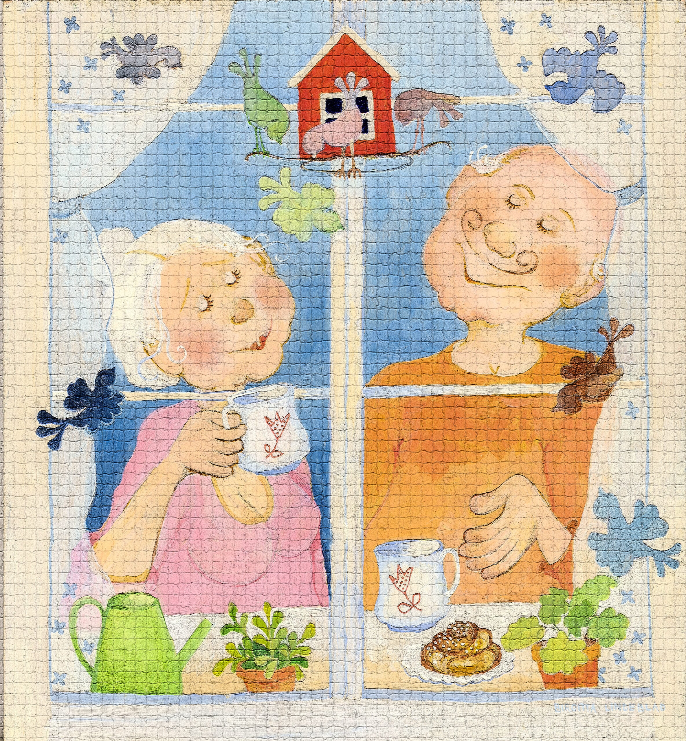 Disktrasa Fågelskådarna Birgitta Lindeblad