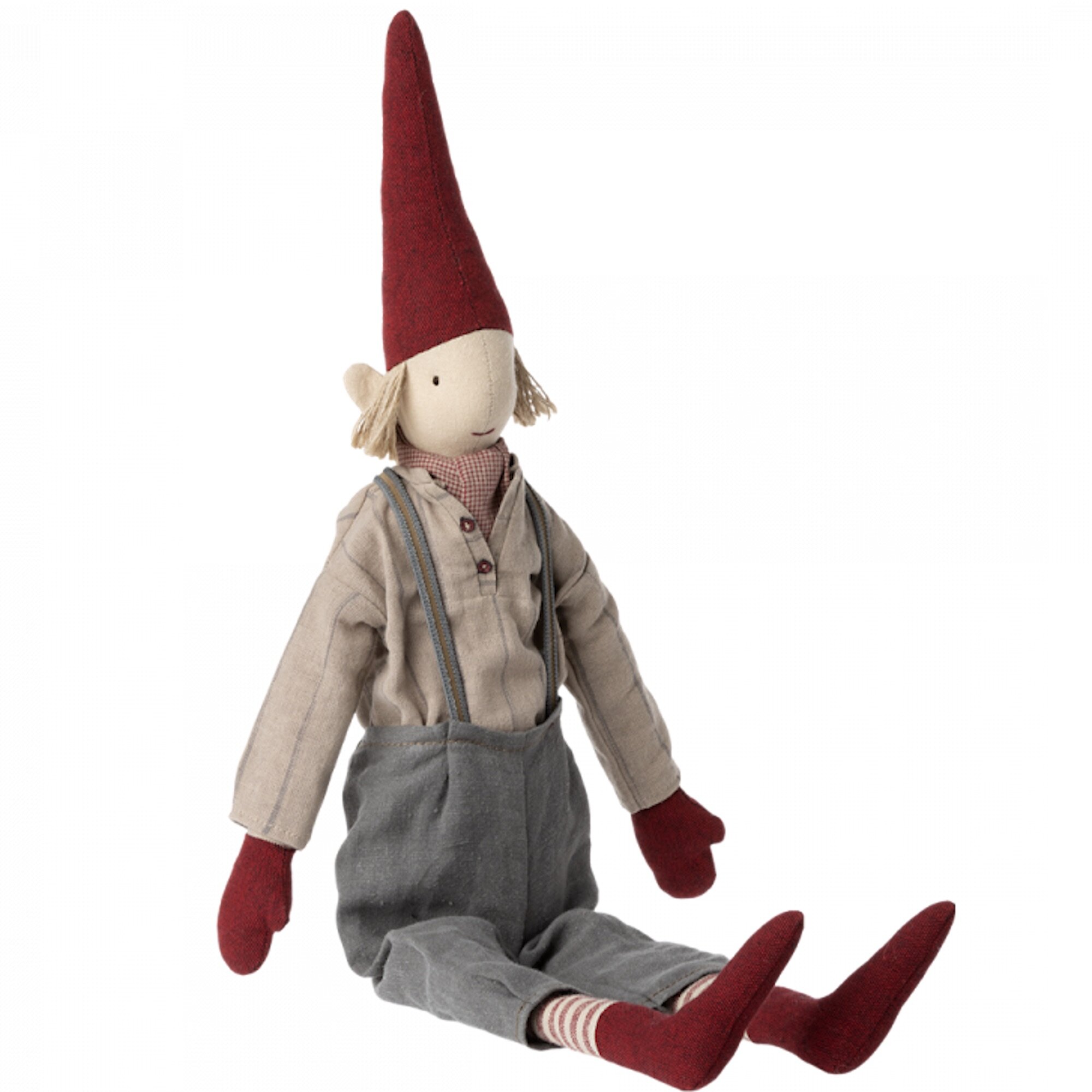 Tomte Pixy Maxi m. Hängselbyxa