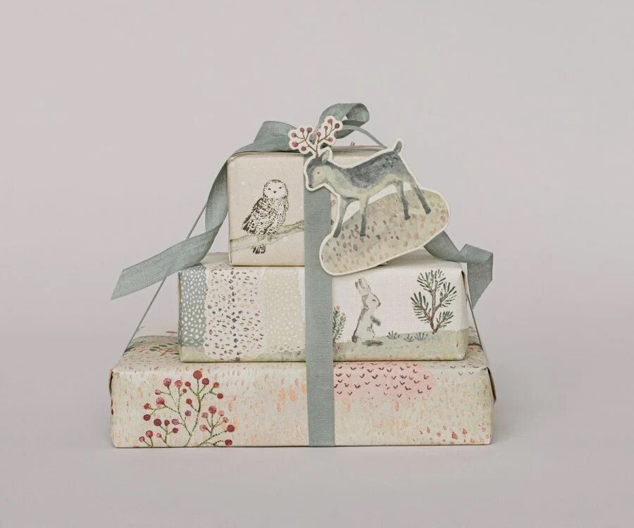 Presentpapper Winter Wonderland