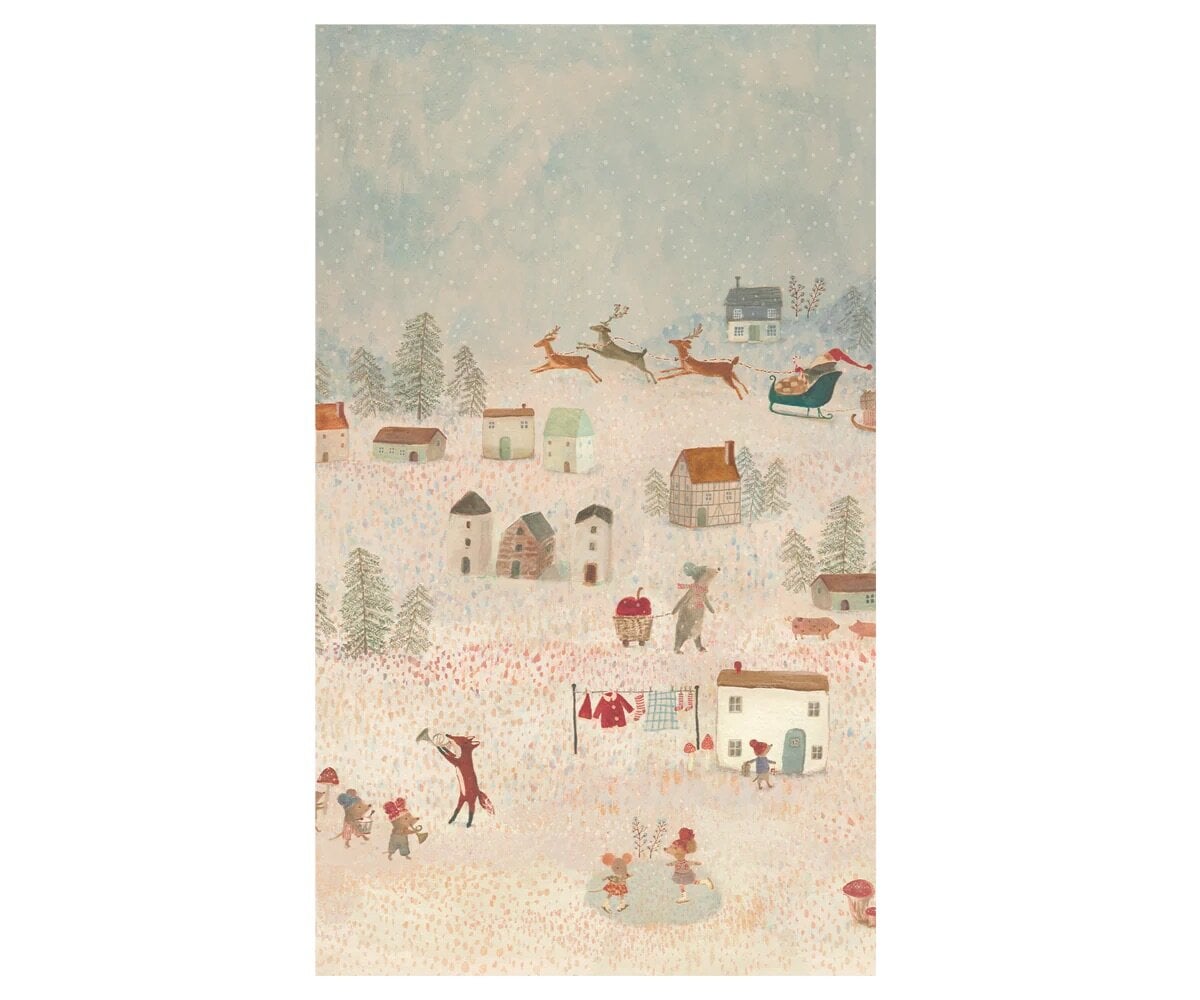 Presentpapper Santa is coming