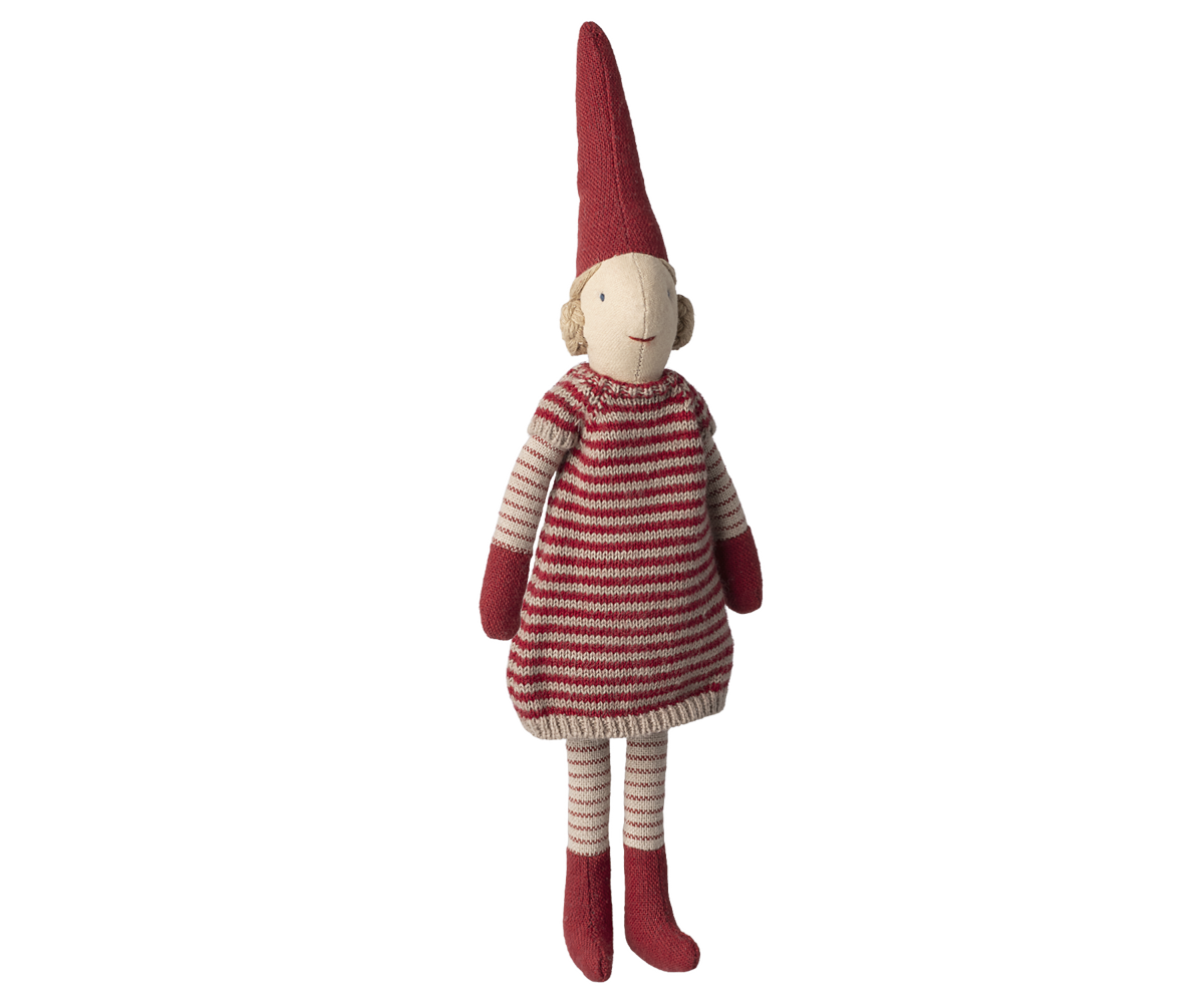 Pixy Tjej Size 1 m. Stickad Klänning