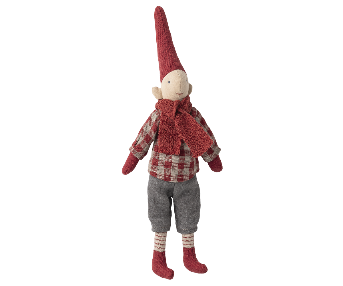 Pixy Kille Size 1 m. Röd Halsduk