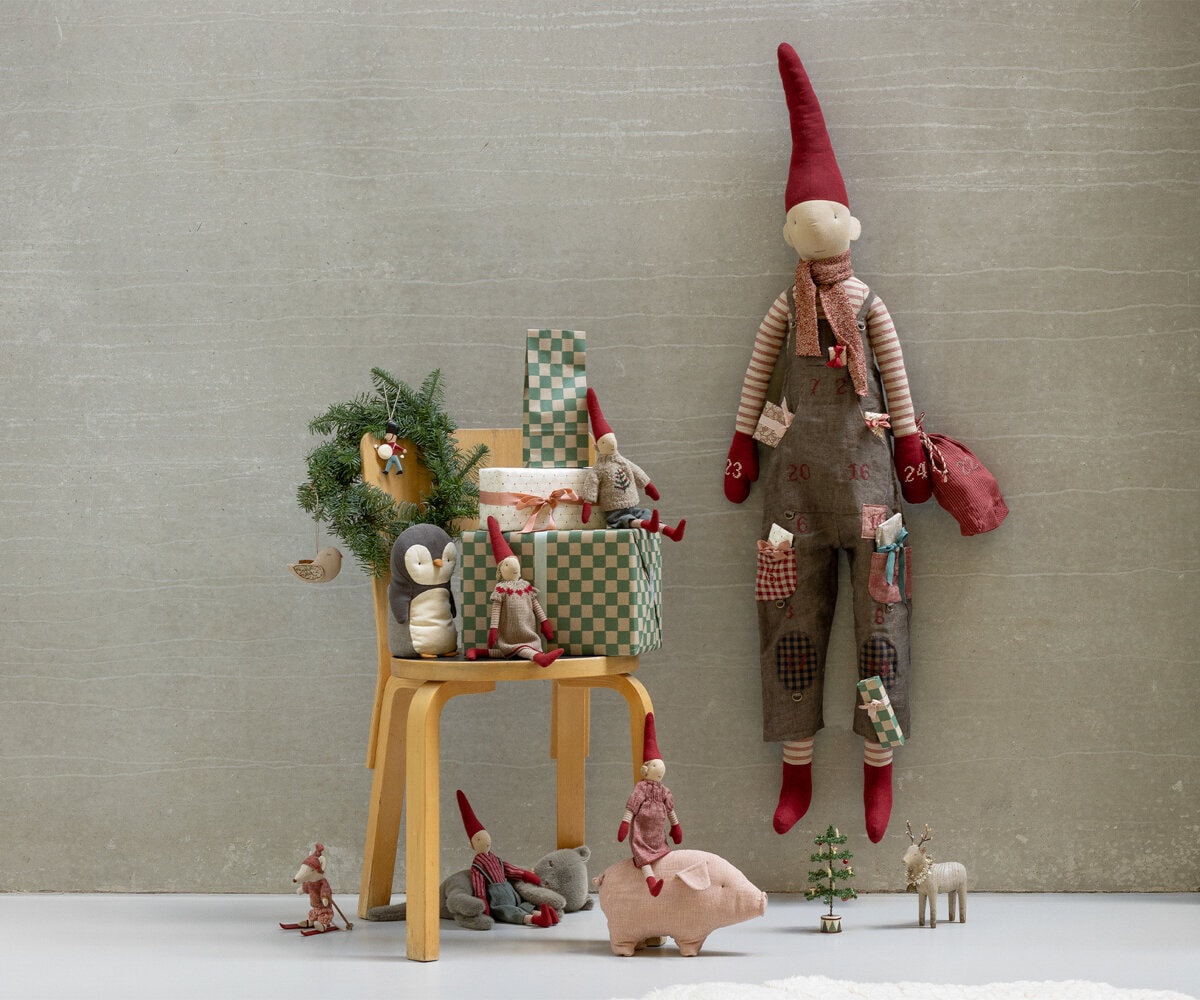 Pixy Kille Size 2 m. Röd Skjorta