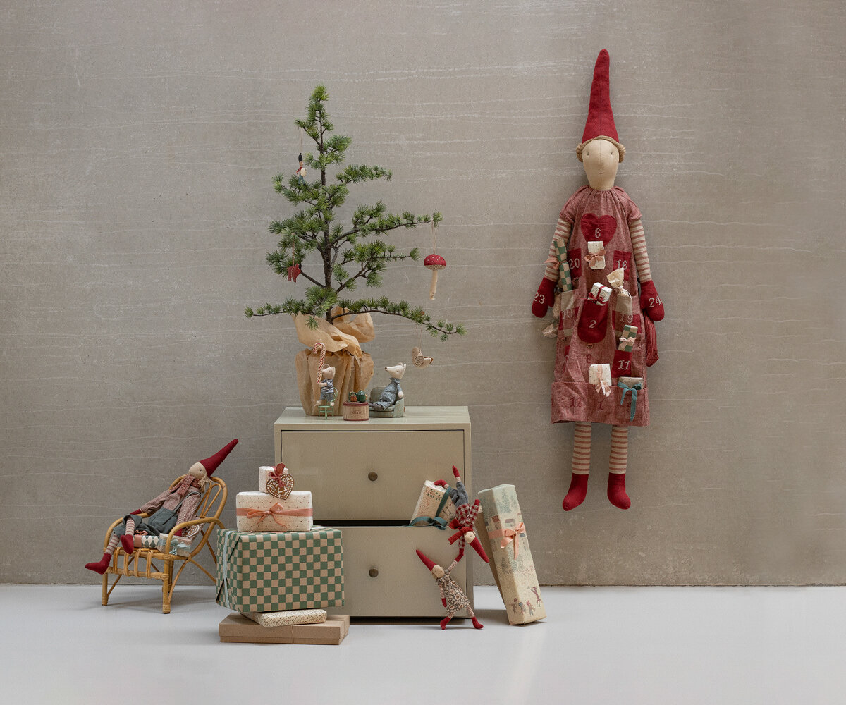 Tomte Pixy Size 4 Kille Hängselbyxa