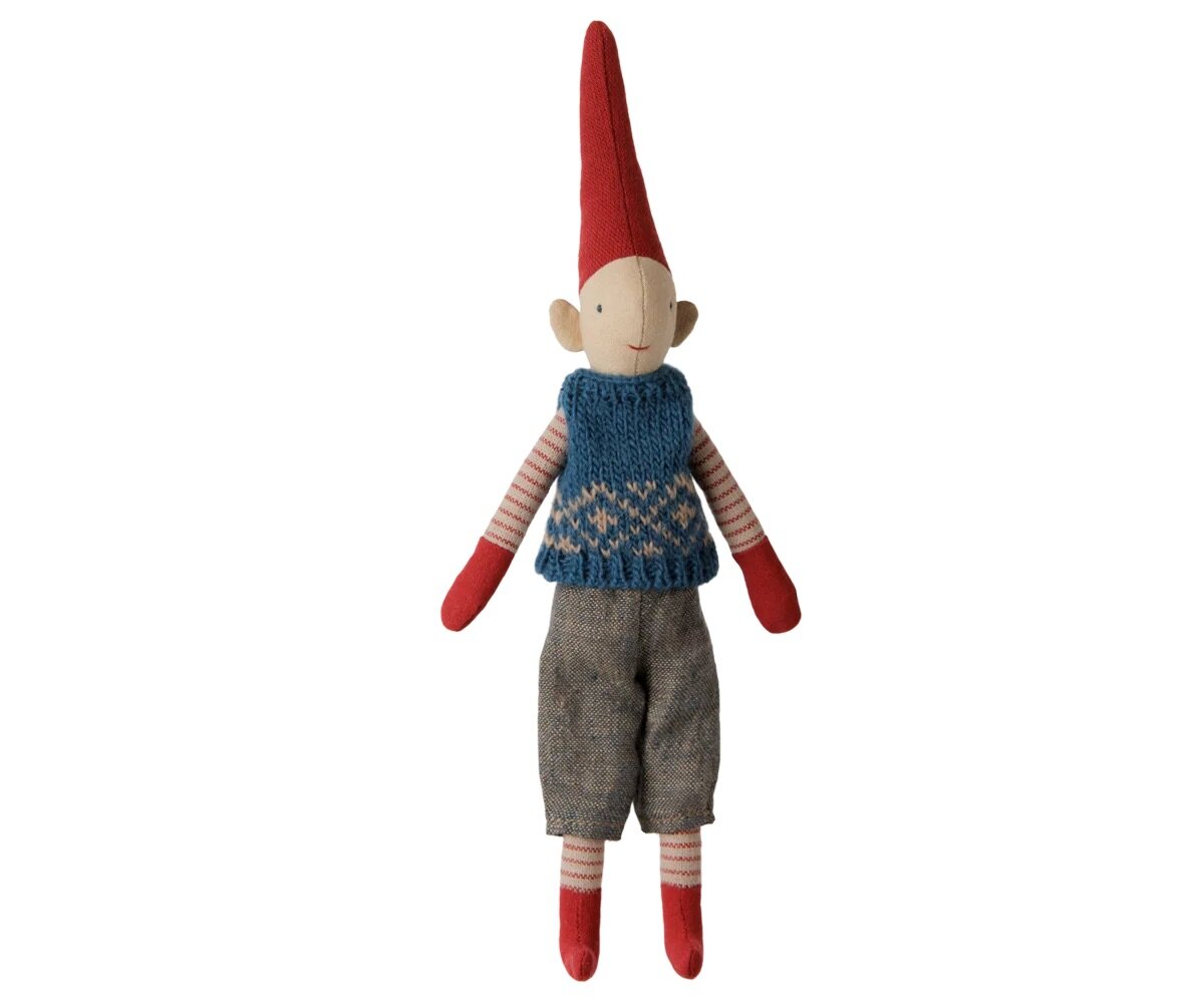 Pixy Pojke Size 1 Blå Stickad Väst
