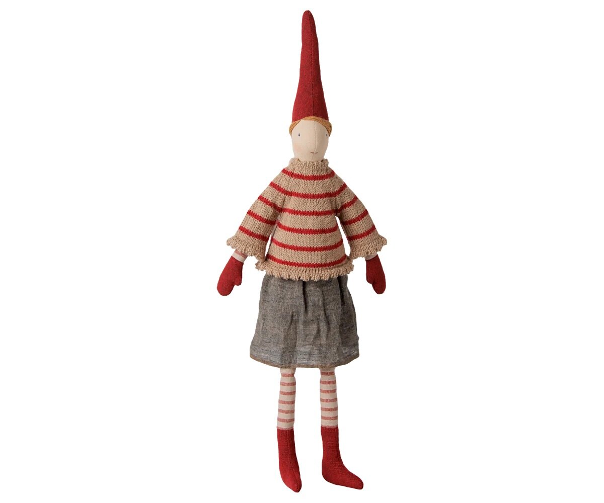 Pixy Tjej Size 3 Randig Stickad Tröja