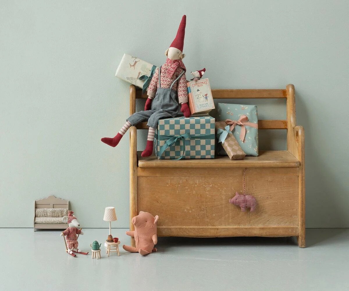 Tomte Pixy Size 4 Pojke Stickad Tröja
