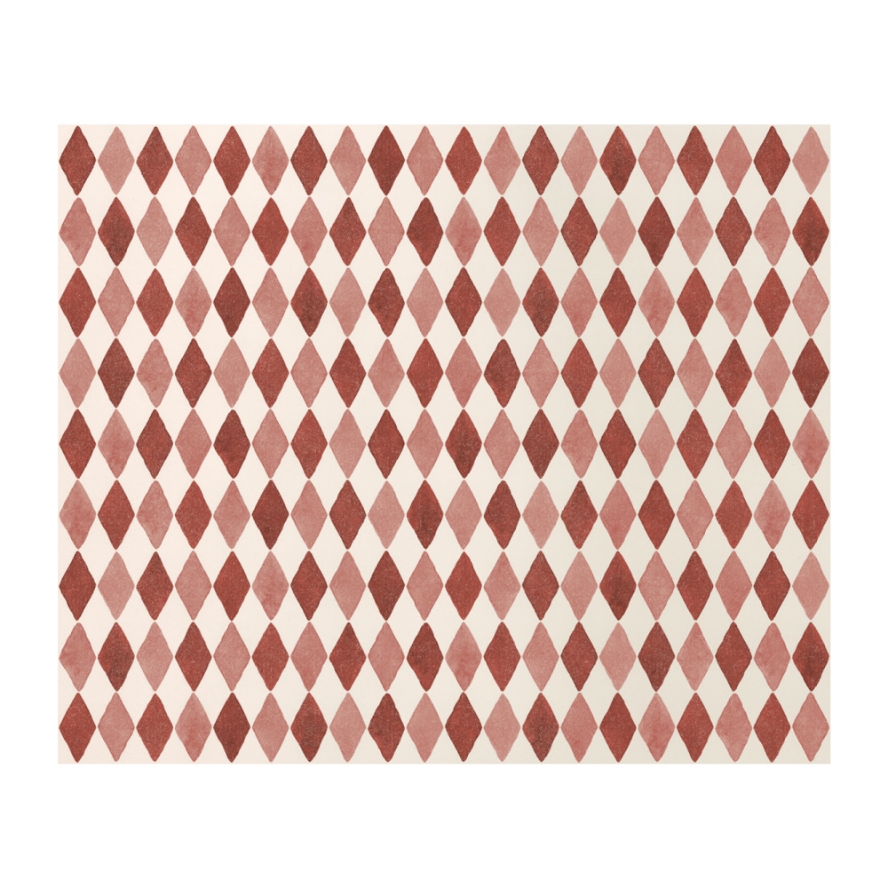 Presentpapper Harlequin Röd