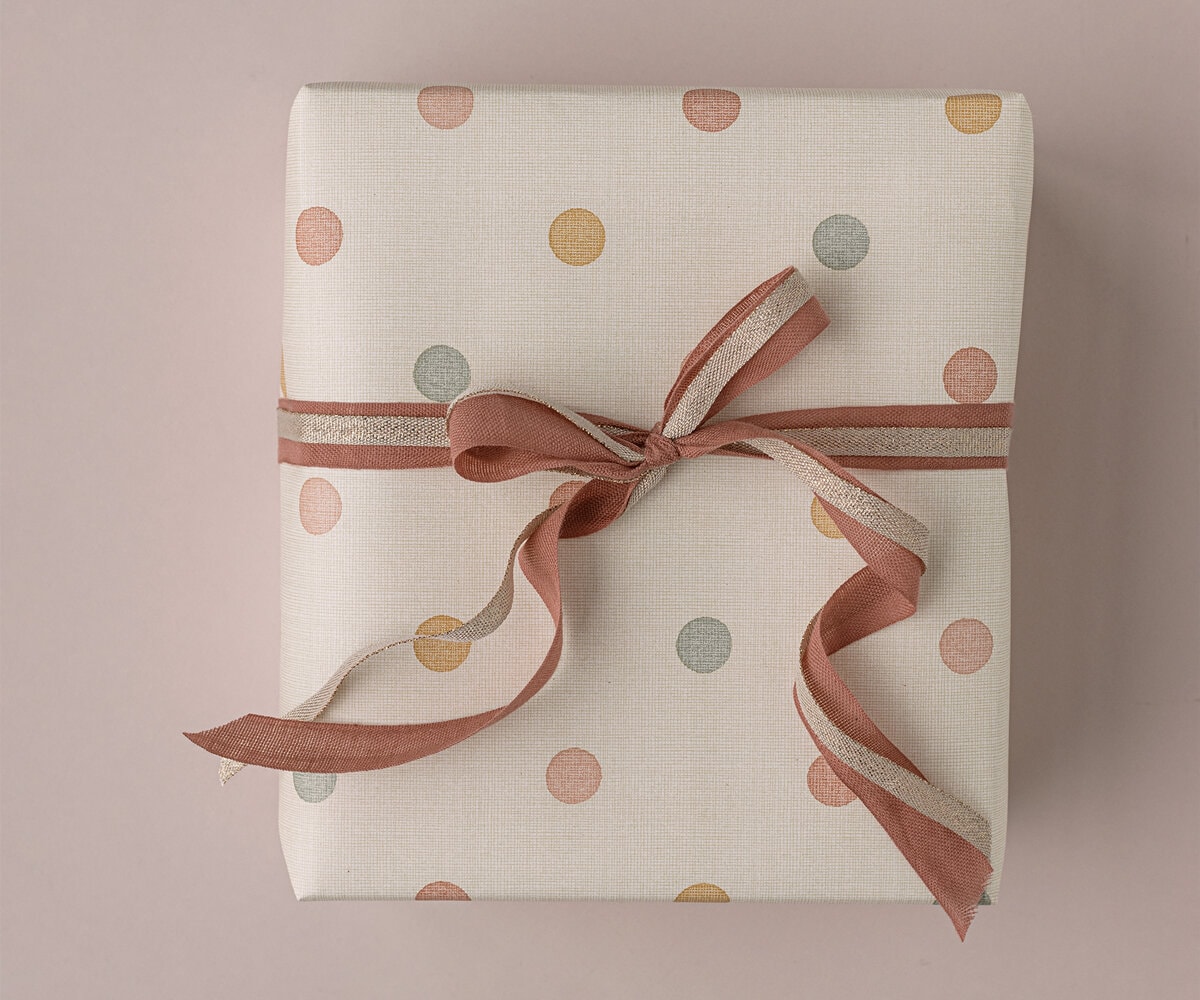 Presentpapper Multi Dots