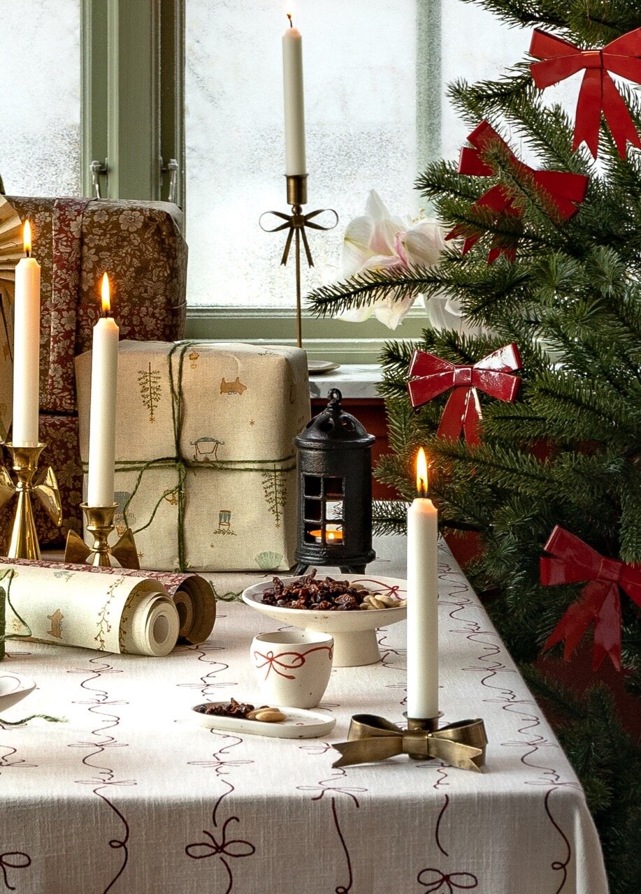 Ljushållare Tove Rosett Antik Mässing