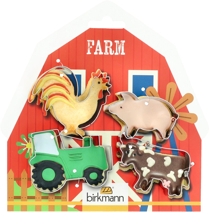 Kakmått Bondgård 4-pack