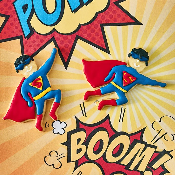 Kakmått Superhjälte