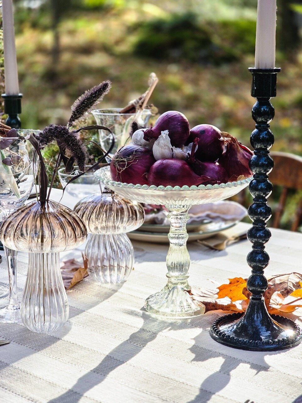 Glasskål på Fot Eleanor