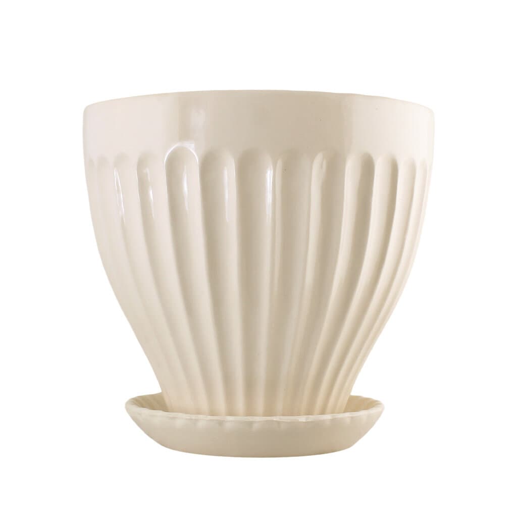 Kruka Anna 25 cm Krämvit  