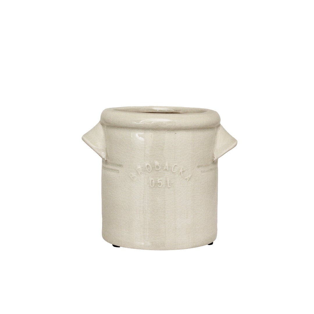 Krus Brobacka 0,5L Krämvit Rak