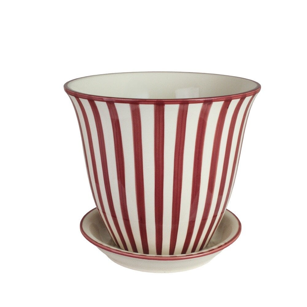 Kruka Miriam 22 cm Röd
