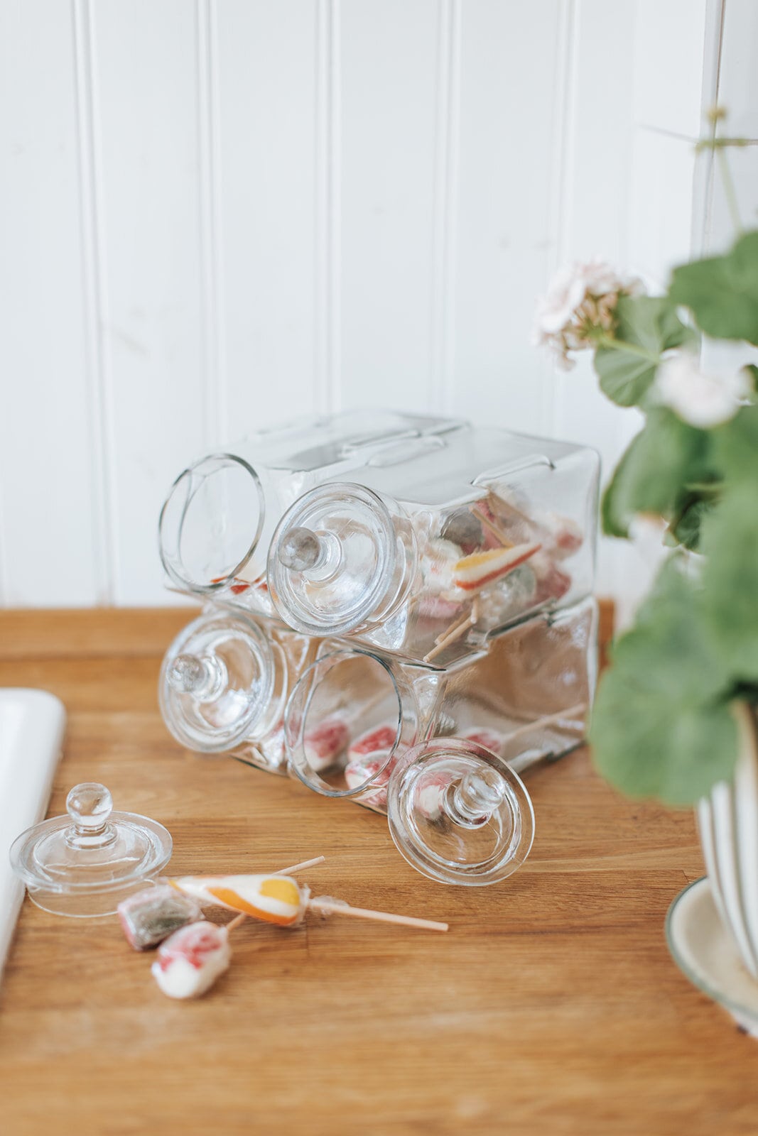 Glasburk Liggande m. Lock Liten