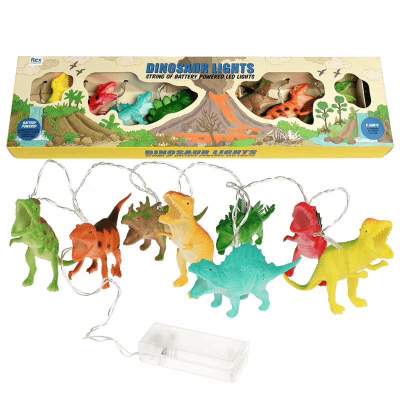 Ljusslinga LED Dinosaurie