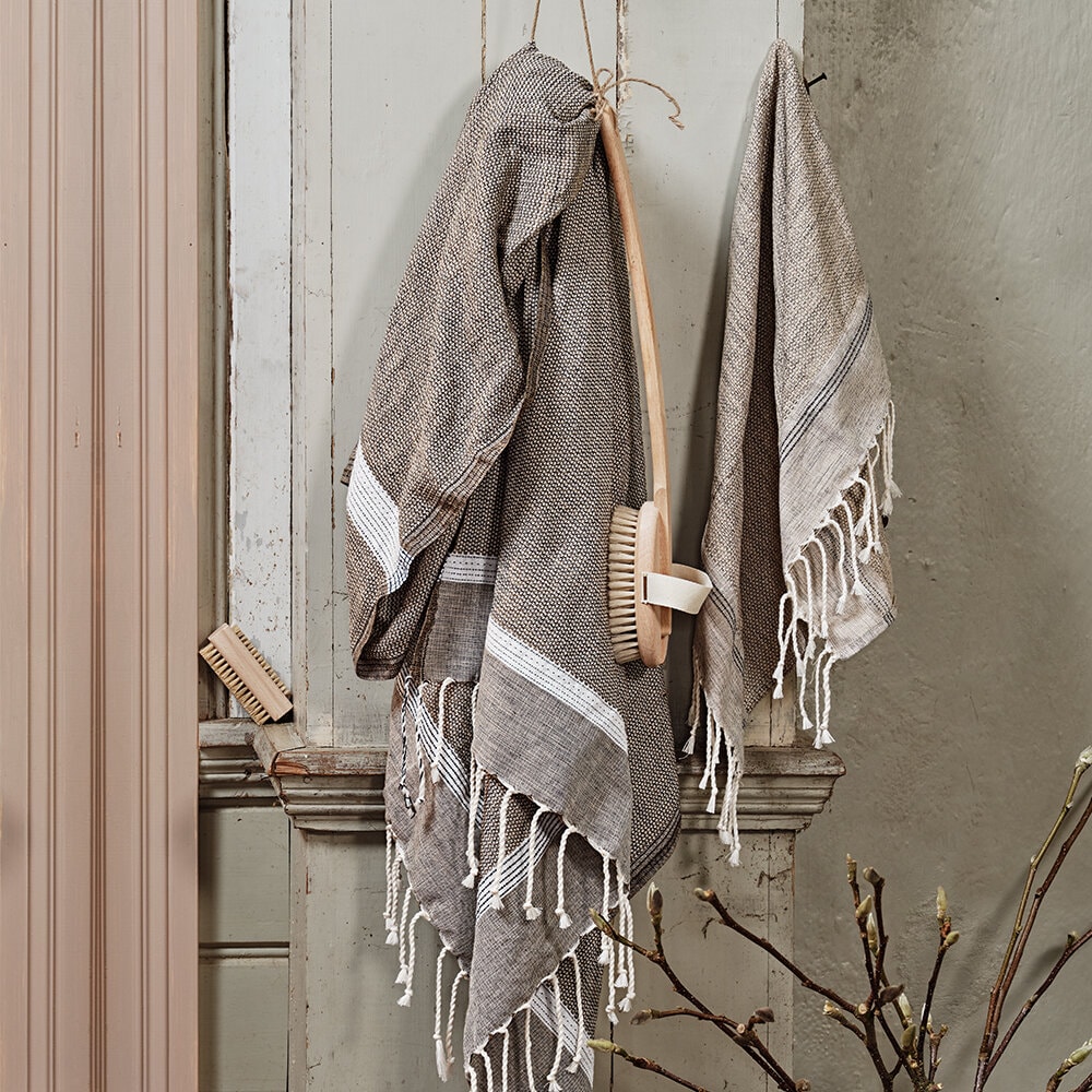 Handduk/Duk Fouta Brun