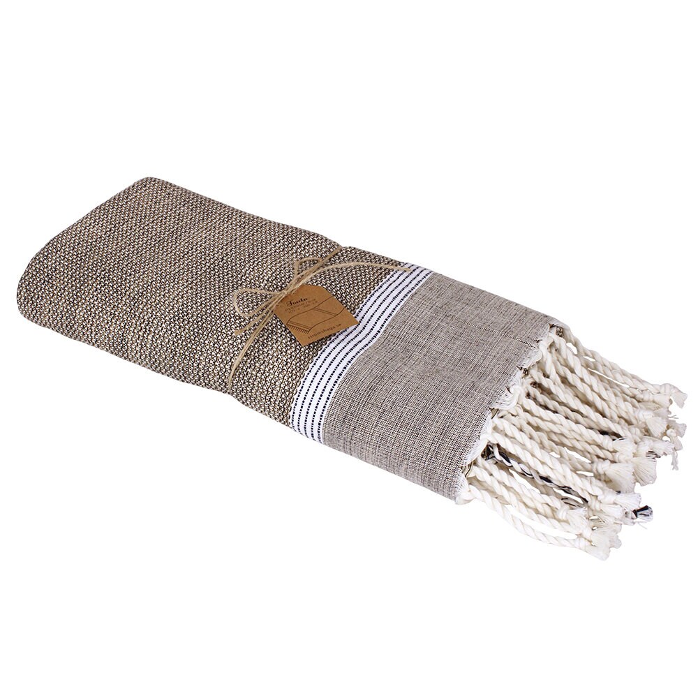 Handduk/Duk Fouta Brun