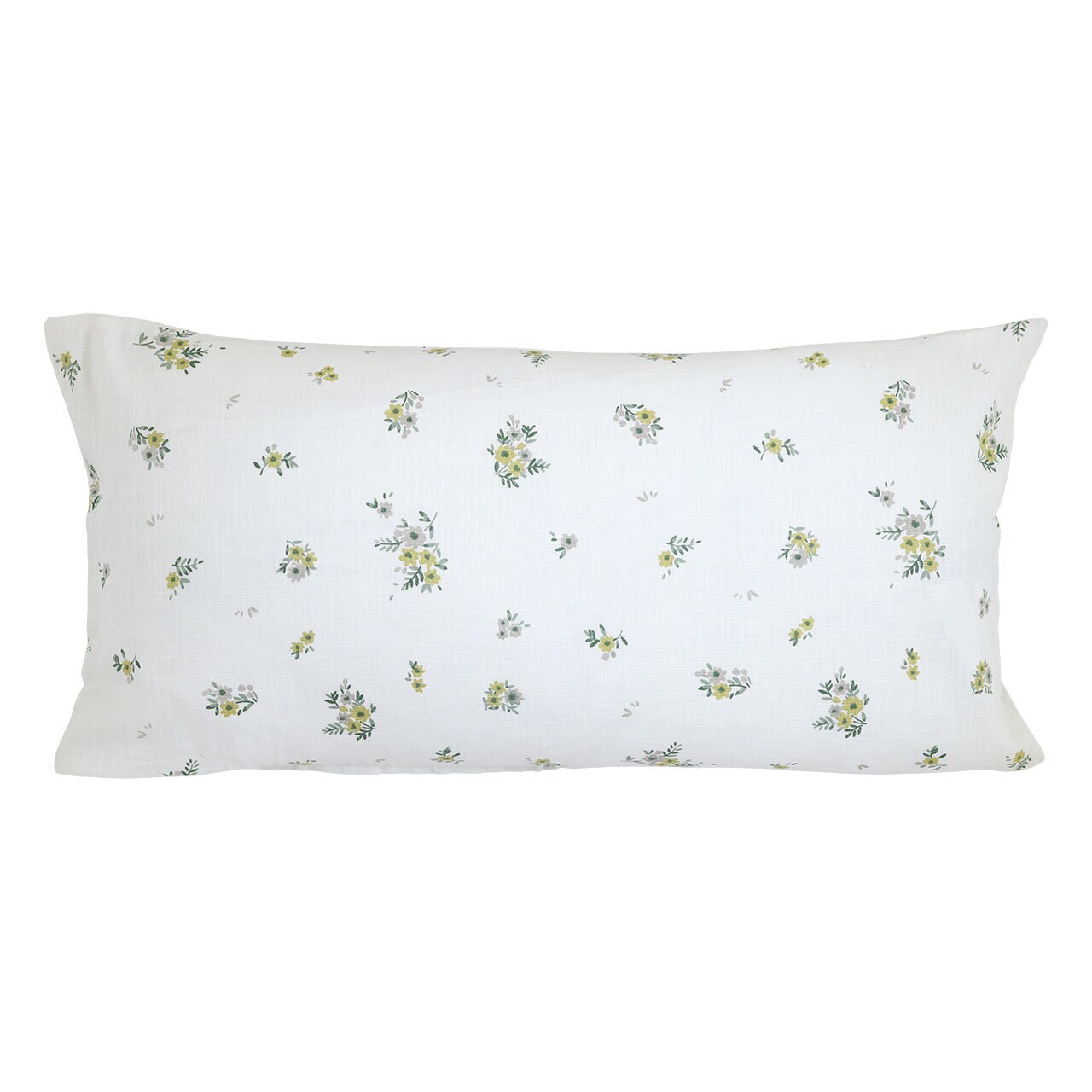 Kuddfodral Flora 35 x 65 Vit