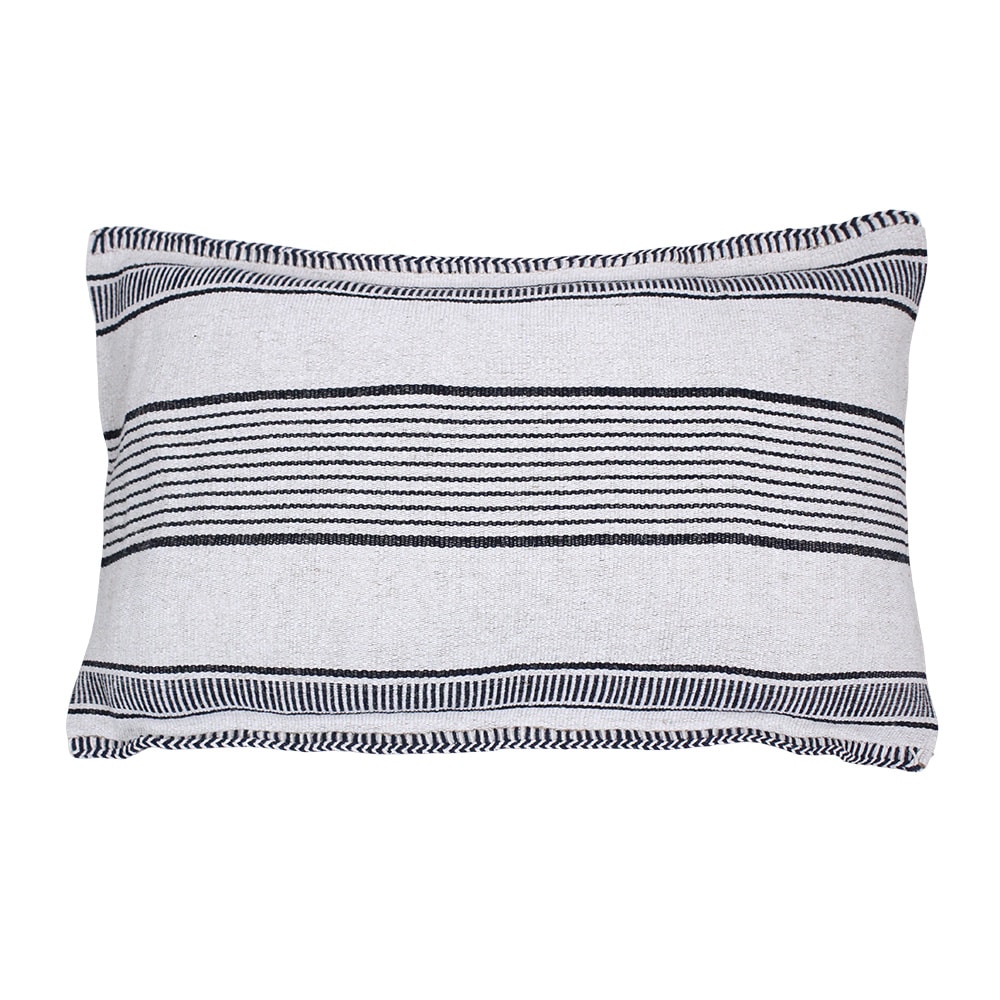 Kuddfodral Kolvik 40 x 60 Svart/Offwhite