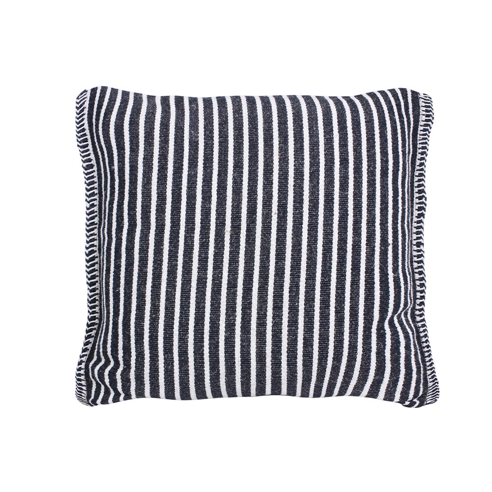 Kuddfodral Klarvik 50 x 50 Svart/Offwhite