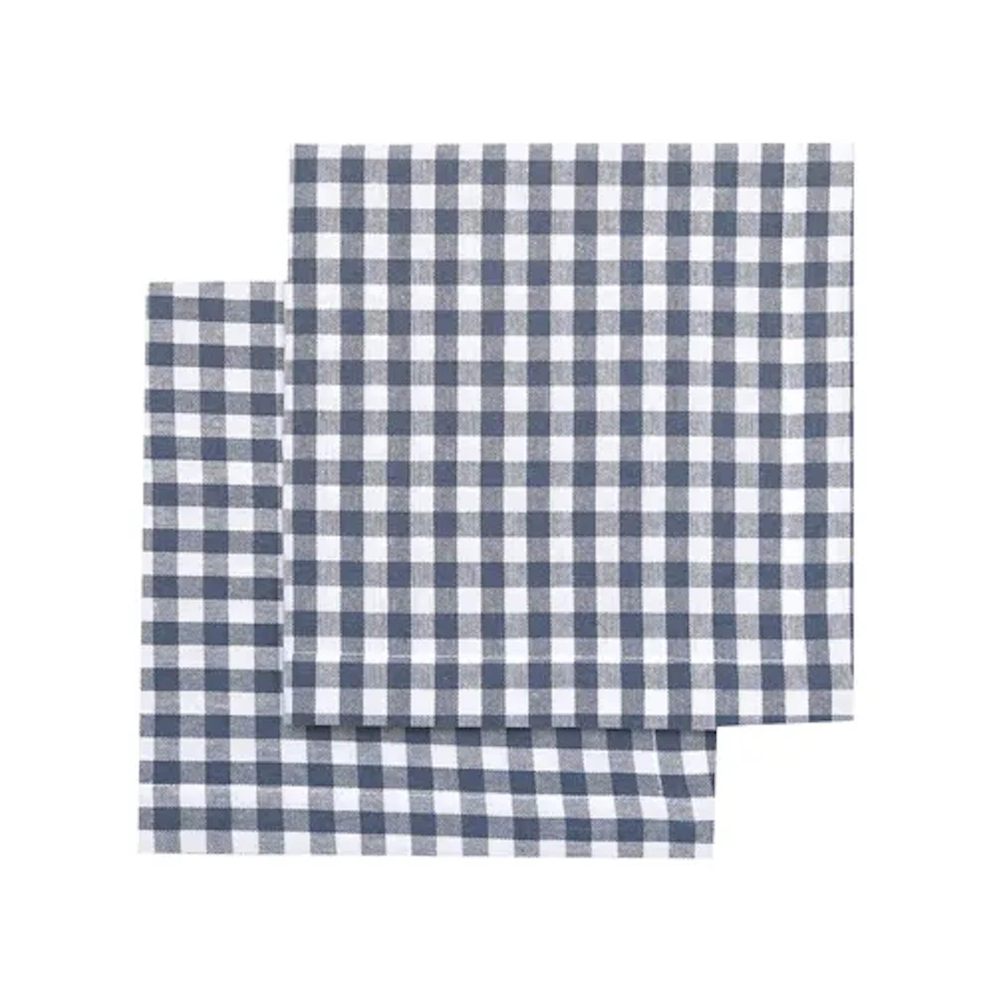 Servett Bella Ruta Grå/Blå 2-pack