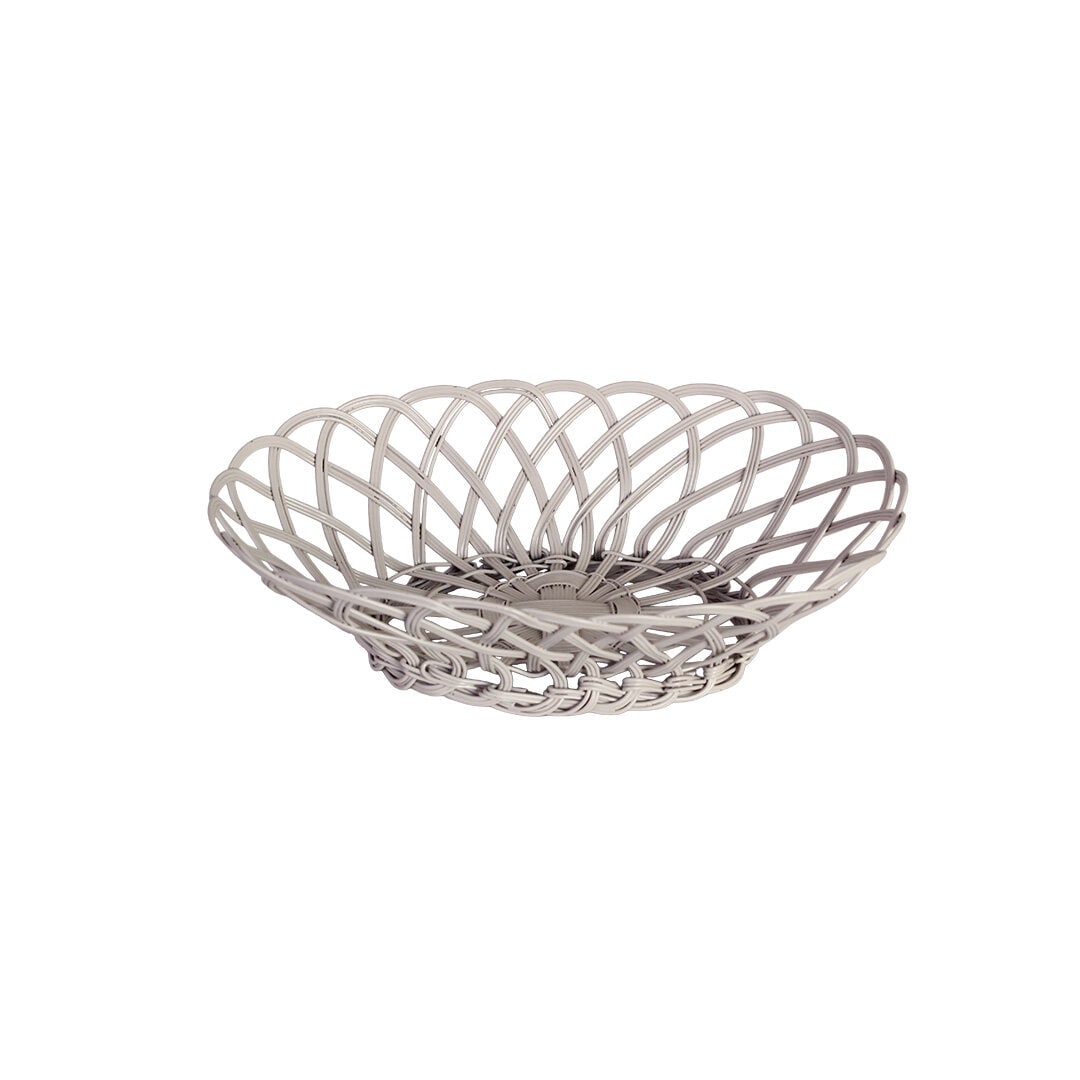 Trådkorg Hildur Oval Beige Liten