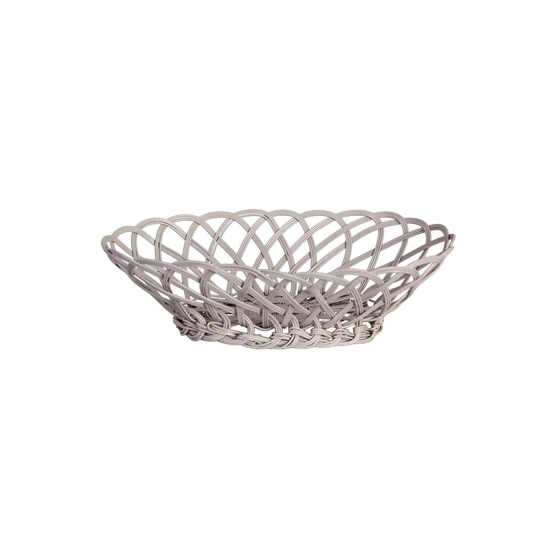 Trådkorg Hildur Oval Beige Liten