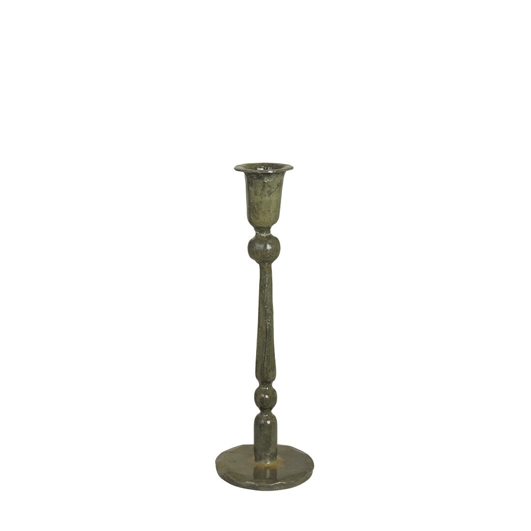 Ljusstake Meja Olivgrön 25 cm