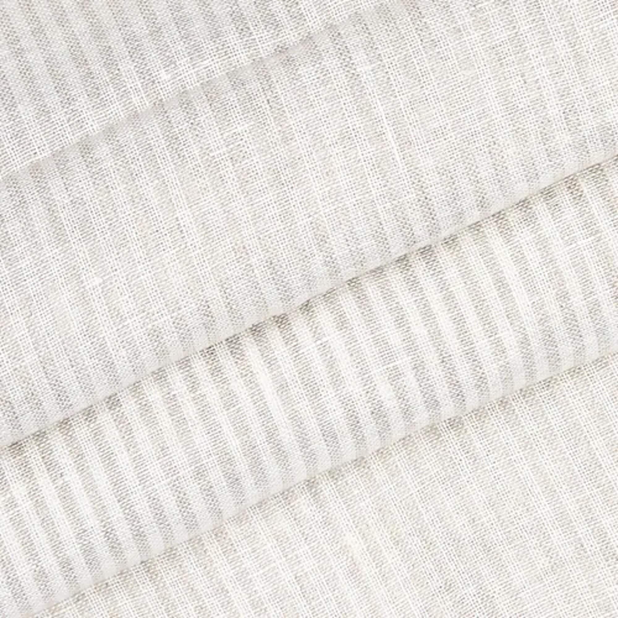 Tyg Laura Metervara Linne/Offwhite
