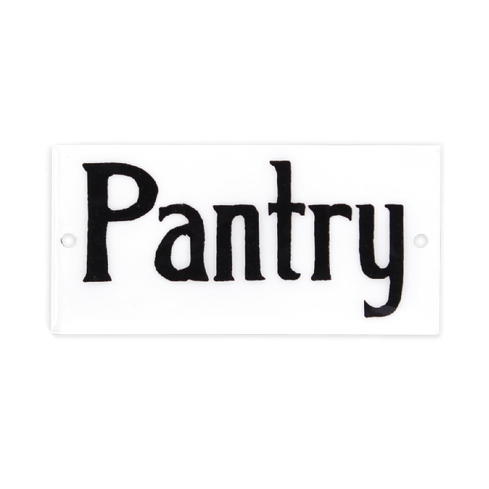 Skylt Pantry