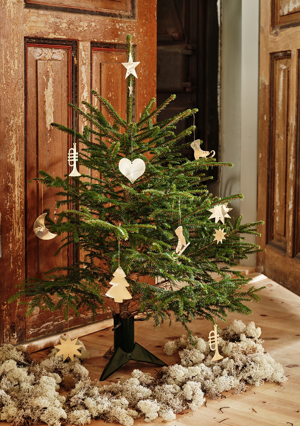 Julgransfot Liten Grön