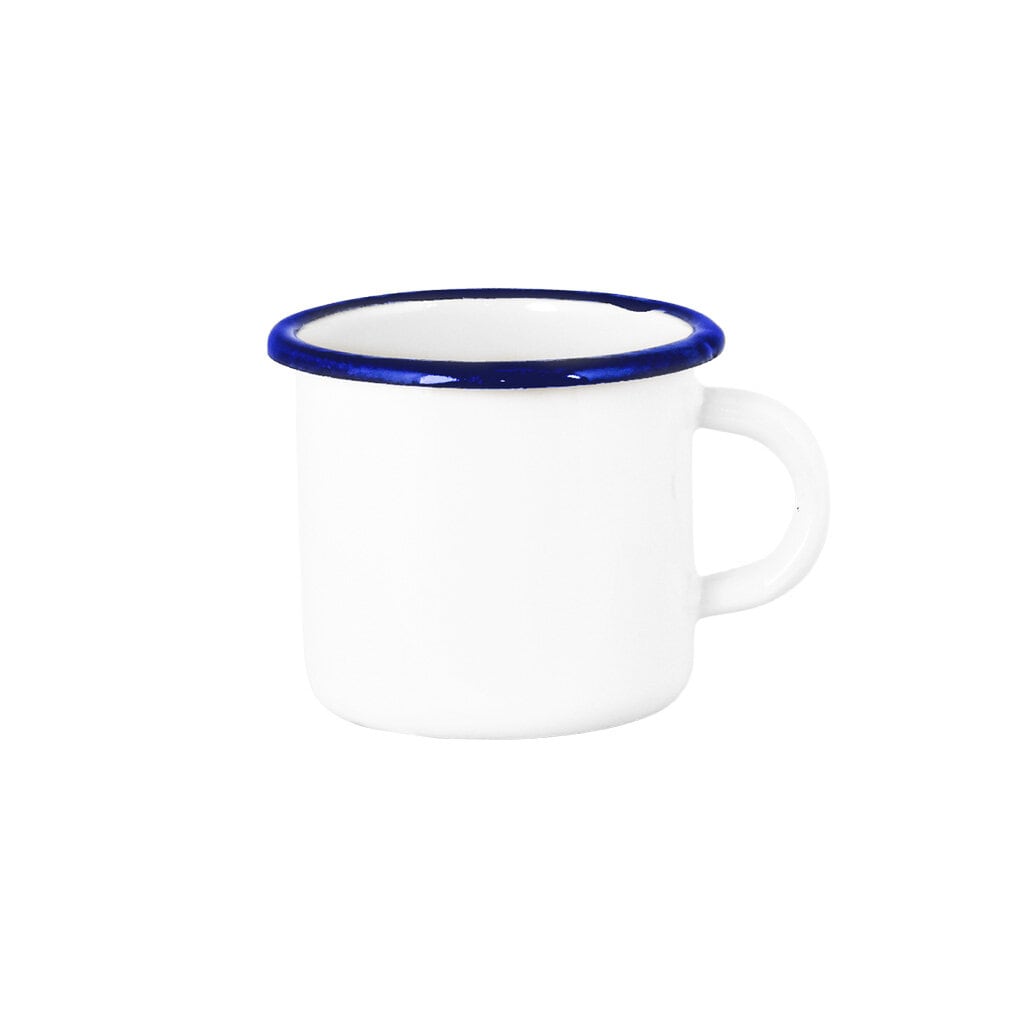 Mugg Emils Emalj Vit/Blå