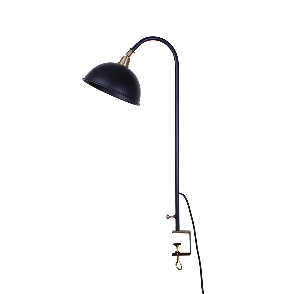 Bordslampa Pelle Svart/Mässing