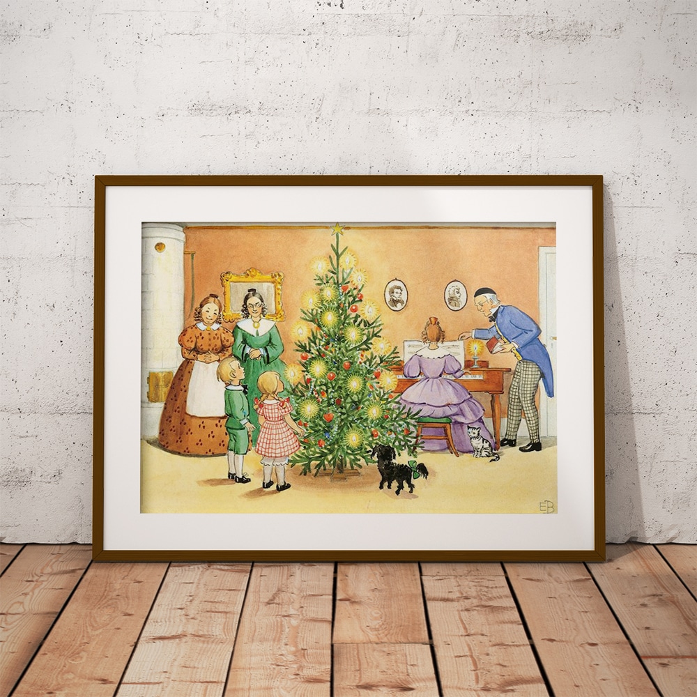 Poster Petter och Lotta Jul