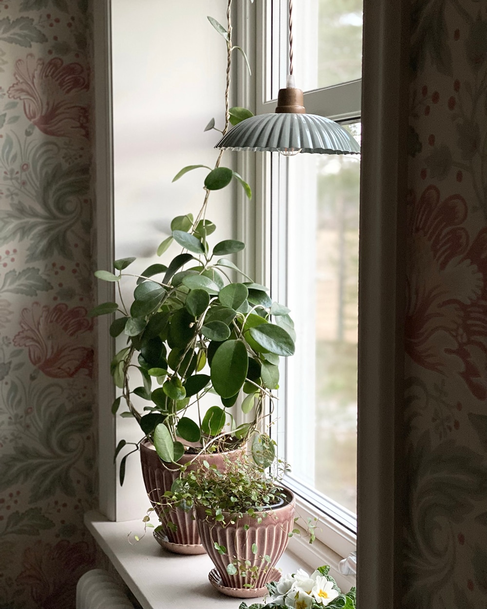 Taklampa Ingrid Grön Stor