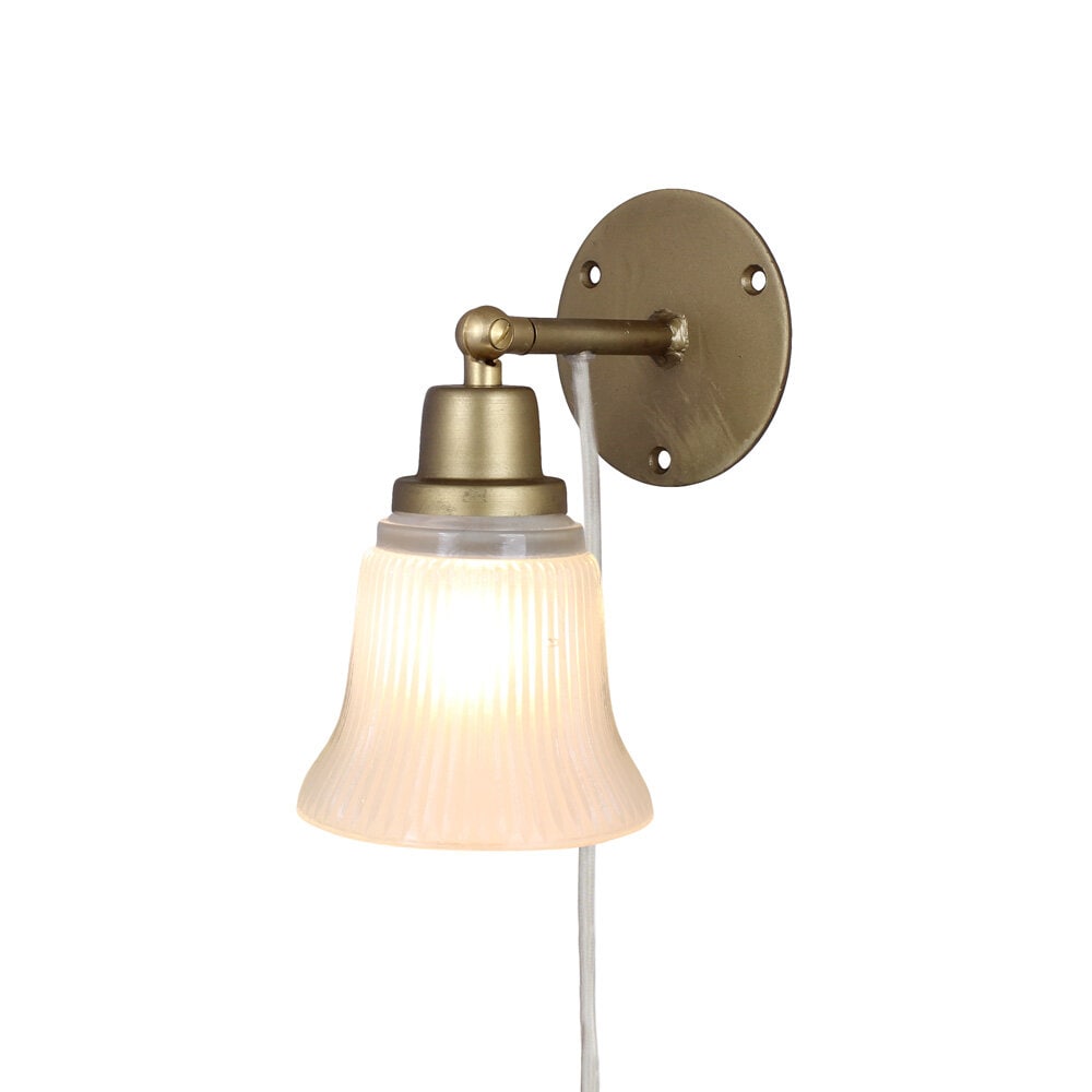Vägglampa Ulla Antik Mässing