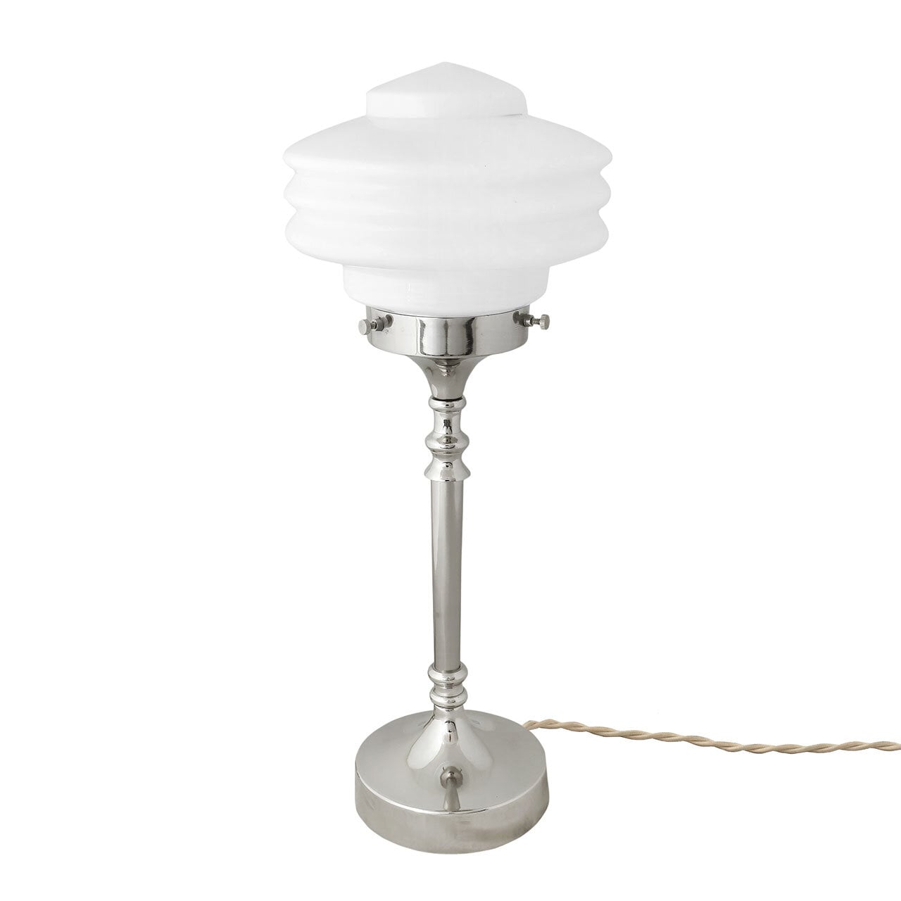 Bordslampa Valter Opal/Nickel