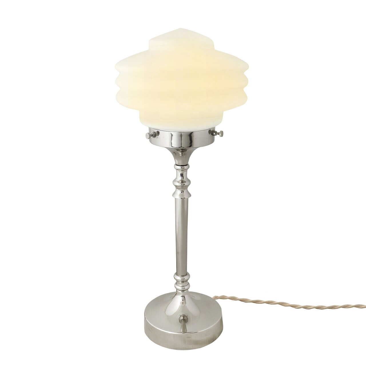 Bordslampa Valter Opal/Nickel