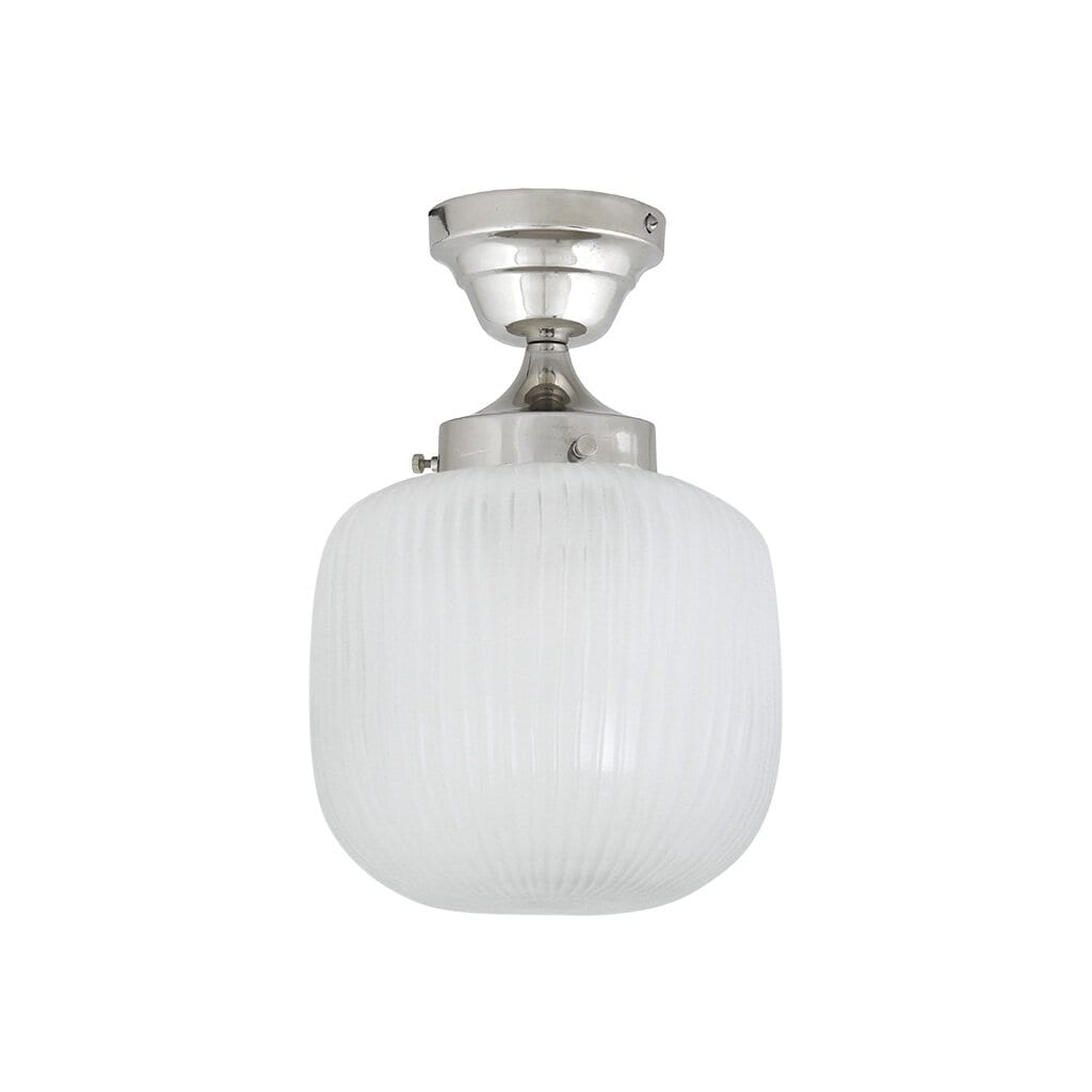 Taklampa Eli Nickel/Frost Liten