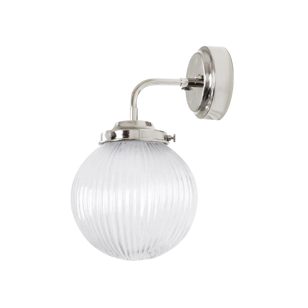 Badrumslampa Vägg Eivor Nickel/Klar