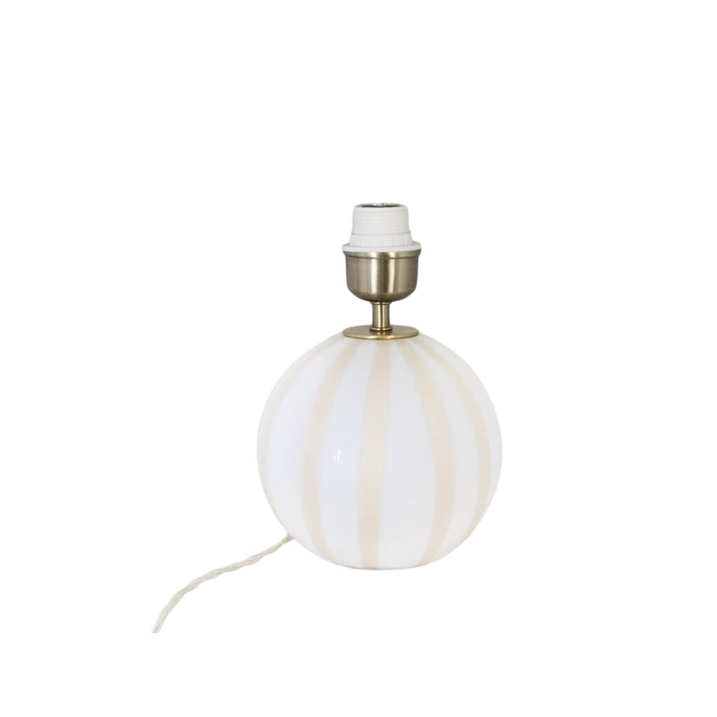 Lampfot Alba Opal Beige/Vit
